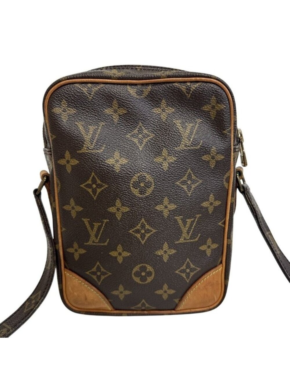Louis Vuitton Monogram Amazon Shoulder Bag Brown Crossbody Pochette